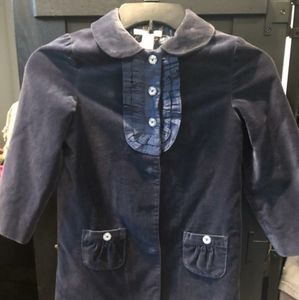 Navy Janie and Jack Coat